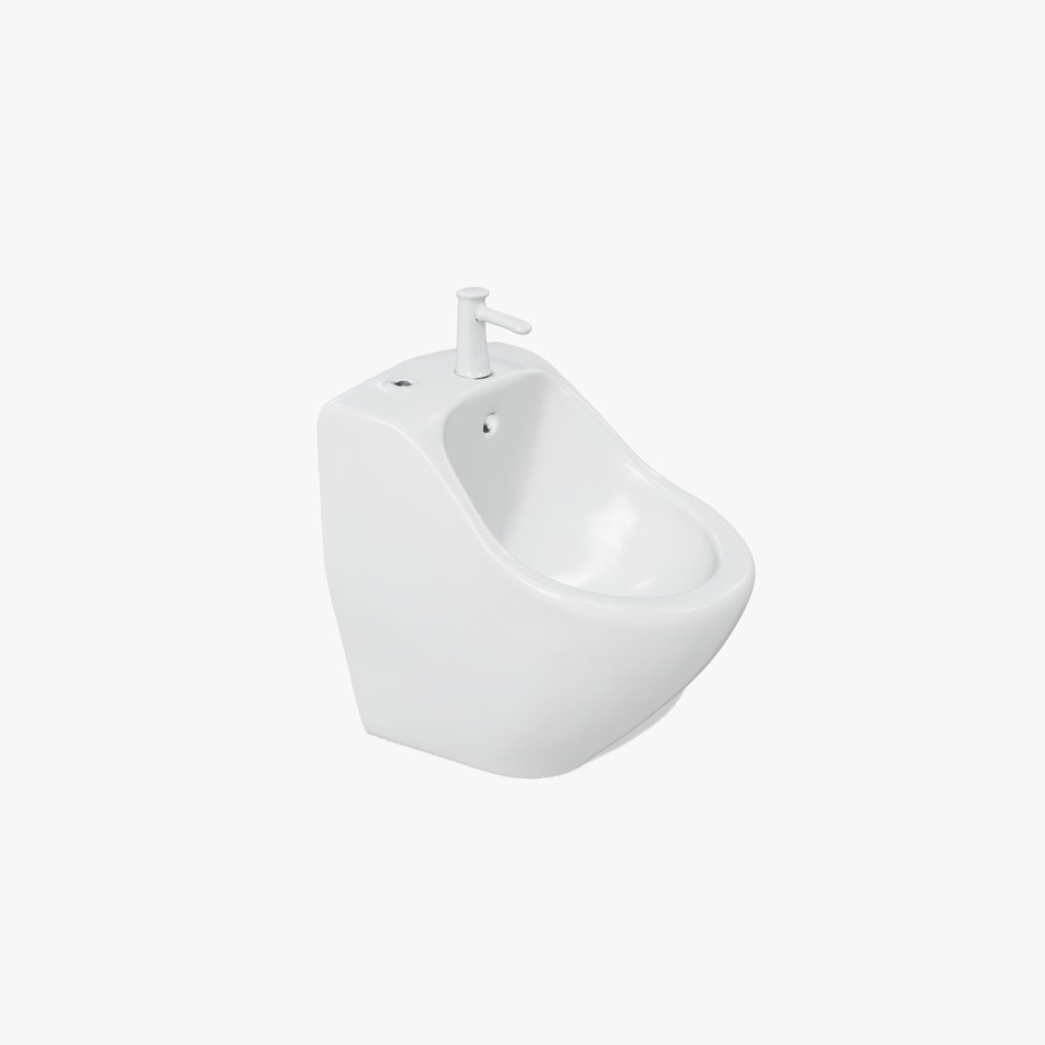 Glossy Ceramic Bidet model pack